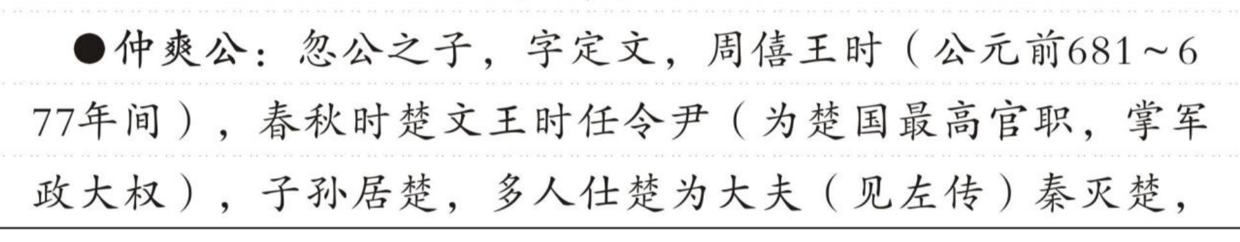 仲爽公 的版面片段