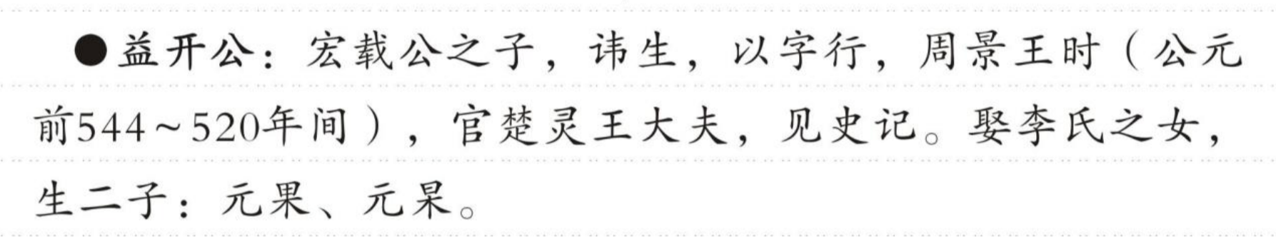 益开公 的版面片段