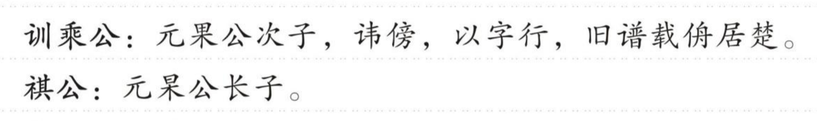 训乘公 的版面片段