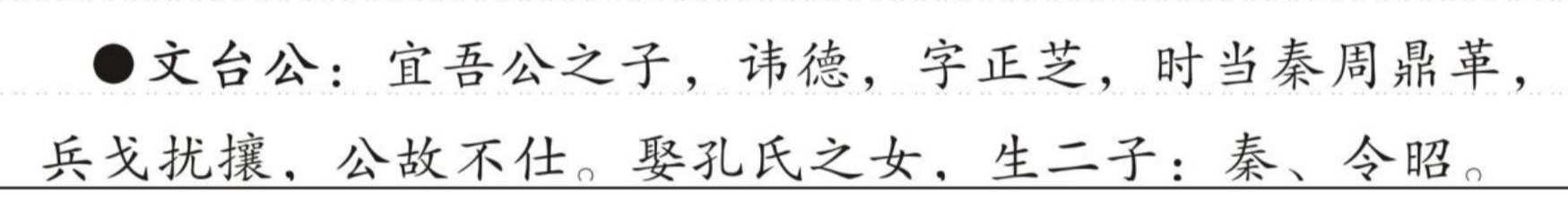 文台公 的版面片段